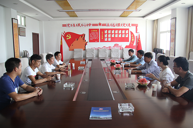 热烈欢迎杭州协创公司俞总及越南客人一行莅临我公司考察