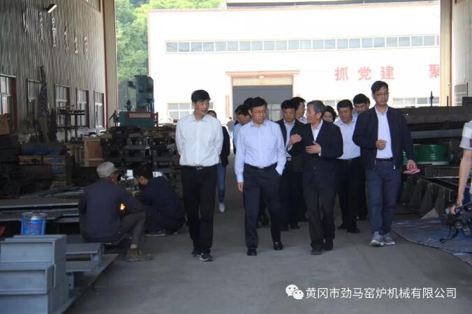 热烈欢迎省委统战部副部长冯艳飞等领导来公司调研工作