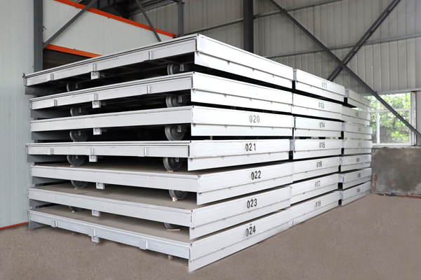 制作完成的窑车